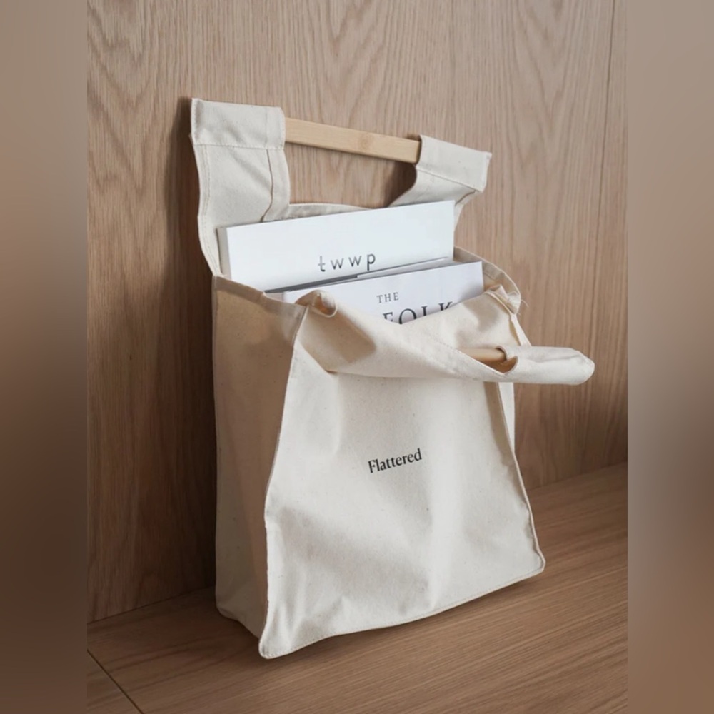 *FREE WITH PURCHASE* FLATTERED Organic Cotton Shopper